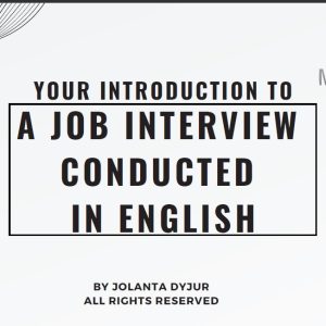 JOB INTERVIEW ENGLISH