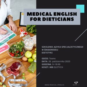 Medical English for dieticians
