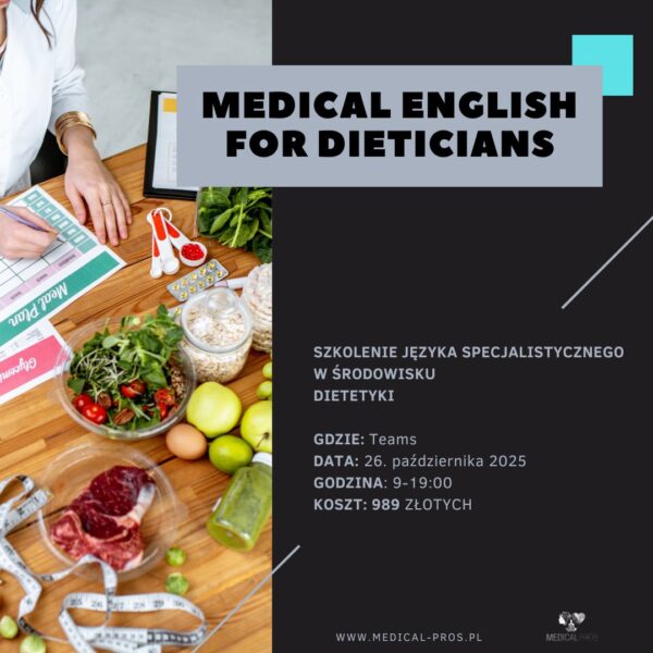 Medical English for dieticians