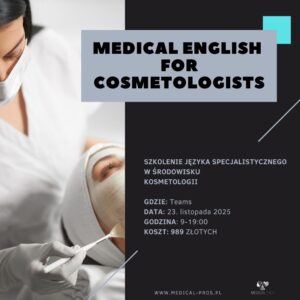 Medical English for cosmetologists