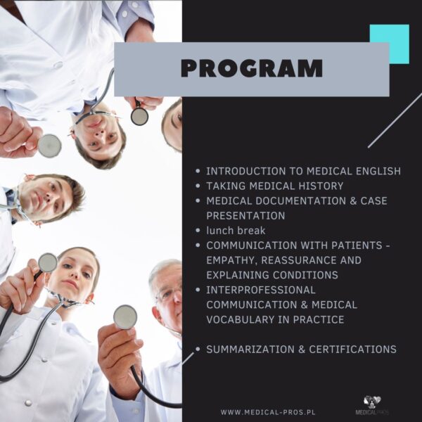 Medical English for young doctors & residents x Onkologbezgranic dr Kamil Karpowicz - obrazek 4