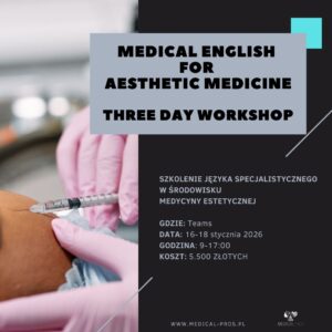 Medical English for Aesthetic Medicine