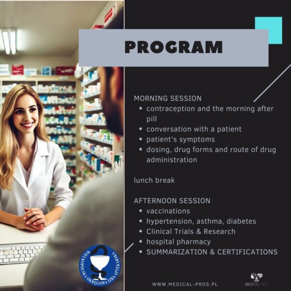 Pharmaceutical English for Wielkopolska Okręgowa Izba Aptekarska - obrazek 4